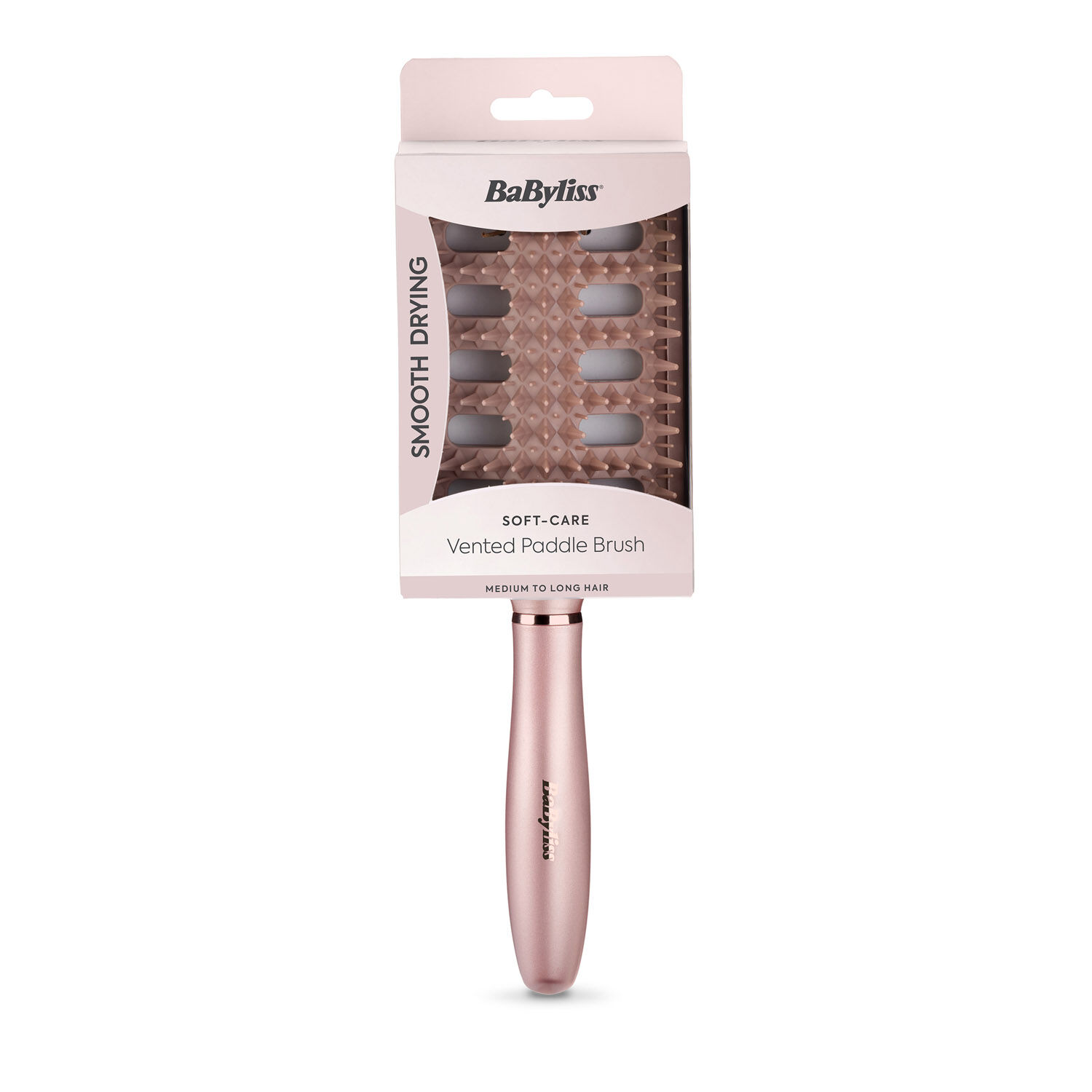 Soft-Care Vented Paddle Hair Brush